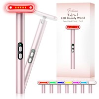 TERAPIA LED 7 EN 1 PARA ROSTRO, EQUIPO DE LUZ ROJA PARA CUIDADO Y