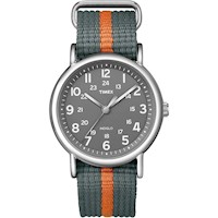RELOJ TIMEX WEEKENDER UNISEX CON LUZ INDIGLO Y CORREA DE NAILON AJUSTABLE,