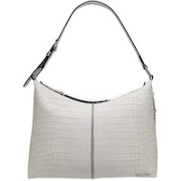 BOLSO DE HOMBRO CALVIN KLEIN HOBO CON CREMALLERA SUPERIOR Y DISEÑO MODERNO EN