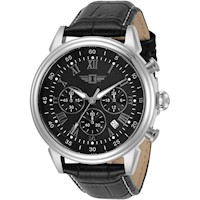 RELOJ INVICTA HOMBRE IBI90242-001 VESTIR CORREA CUERO NEGRO Y ESFERA