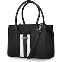 BOLSO NAUTICA CN2146/08A NEGRO SANDY JR. TOP HANDEL BANDOLERA EXTRAÍBLE