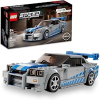 JUGUETE CONSTRUCCIÓN LEGO 76917 SPEED CHAMPIONS NISSAN SKYLINE GT-R R34 2 FAST