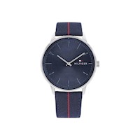 RELOJ TOMMY HILFIGER MINIMALISTA PARA HOMBRE, ESTILO DIARIO, ACERO INOXIDABLE,