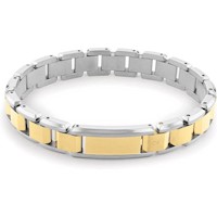 PULSERA ESLABONES CALVIN KLEIN HOMBRE, ACERO INOXIDABLE, CIERRE DE GANCHO