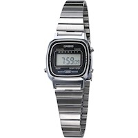 RELOJ CASIO WOMEN'S BABY G MUJER DIGITAL LA-670WA-1 DISEÑO RETRO CRONÓMETRO TEM