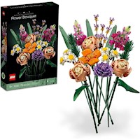 LEGO ICONS 10280 - RAMO DE FLORES ARTIFICIALES CON ROSAS, DECORACIÓN DEL