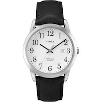 RELOJ TIMEX HOMBRE EASY READER, ANALÓGICO, CORREA DE CUERO, ILUMINACIÓN