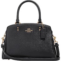 COACH MINI LILLIE CARRYALL UNISEX, BOLSO ESTRUCTURADO Y VERSÁTIL DE CUERO CON