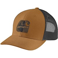 CARHARTT GORRA BORDADA CON LOGOTIPO, TECNOLOGÍA FASTDRY, PERFIL MEDIO, CIERRE