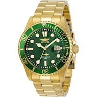 INVICTA RELOJ PRO DIVER, CUARZO PARA HOMBRE DORADO, CON DISEÑO EFICIENTE PARA