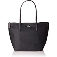 BOLSO COMPRAS LACOSTE NF2037PO NEGRO L.12.12 CONCEPT PEQUEÑO CONVERTIBLE CROSS