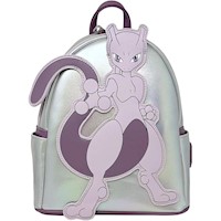 BOLSOS LOUNGEFLY PMBK0225 PÚRPURA POKEMON MEWTWO COSPLAY BOLSO HOMBRO DOBLE