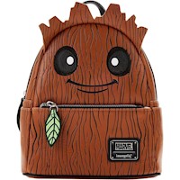 BOLSO HOMBRO LOUNGEFLY MVBK0021 MULTICOLOR COSPLAY MARVEL GROOT CON DOBLE