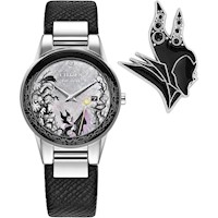 RELOJ CITIZEN ECO DRIVE MALÉFICA CHARM BOX SET DISNEY VILLAINS, ACERO