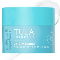 TULA SKIN CARE CREMA HIDRATANTE DÍA Y NOCHE 24-7 CON SANDÍA Y MANZANA