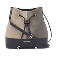 BOLSA AL HOMBRO CALVIN KLEIN GABRIANNA PARA MUJER, MODERNA PIEL VEGANA