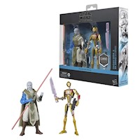 STAR WARS THE BLACK SERIES DAGAN GERA Y BX DROID, JEDI: SURVIVOR GAMING GREATS