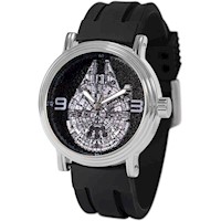 RELOJ STAR WARS WDS001121 ANALÓGICO VINTAGE ADULTOS RESISTENTE AL AGUA ACERO