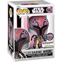FUNKO POP! STAR WARS: SABINE WREN CON DARKSABER EDICIÓN EXCLUSIVA SERIE POWER
