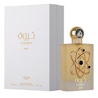 PERFUME LATTAFA THARWAH GOLD UNISEX EDP FRAGANCIA FLORAL DULCE LAVANDA