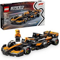 LEGO SPEED CHAMPIONS MCLAREN F1 TEAM MCL38, SET DE CONSTRUCCIÓN PARA NIÑOS Y