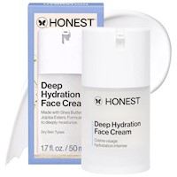 CREMA DE HIDRATACIÓN PROFUNDA HONEST BEAUTY PARA PIEL SECA HIPOALERGÉNICA 50ML