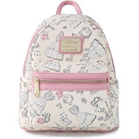 BOLSO LOUNGEFLY WDBK0691 MULTICOLOR DISNEY BEAUTY AND THE BEAST BELLE HOMBRO