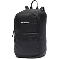 MOCHILA COLUMBIA 209325 NEGRO LIGERA CON DISEÑO PLEGABLE Y ALMACENAMIENTO