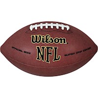 BALÓN FÚTBOL WILSON AMERICANO COMPUESTO SUPER GRIP LA NFL JUNIOR NEGRO DORADO