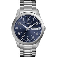 RELOJ TIMEX HOMBRE T2M933 CON CAJA ACERO Y FUNCIONES CALENDARIO Y RESISTENCIA