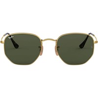 LENTES SOL PROTECCIÓN UV RAY-BAN HEXAGONALES DISEÑO HECHO EN ITALIA ELEGANTES Y