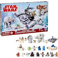 CALENDARIO DE ADVIENTO STAR WARS: 24 SORPRESAS, INCLUYE FIGURAS Y VEHÍCULOS.