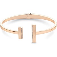 BRAZALETE CALVIN KLEIN PARA MUJER CON SILUETA LINEAL ELEGANTE Y CRISTALES,