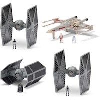 STAR WARS BATTLE PACK CON VEHÍCULOS Y ACCESORIOS EXCLUSIVOS DE MICRO FIGURAS