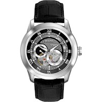 RELOJ BULOVA SUTTON AUTOMÁTICO MASCULINO CON SUBESFERA DE 24 HORAS, ESQUELETO