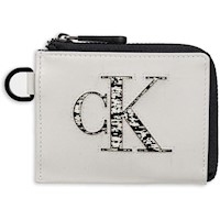 CARTERA DE CUERO RFID DE CALVIN KLEIN PARA HOMBRE, MINIMALISTA Y SEGURA CON