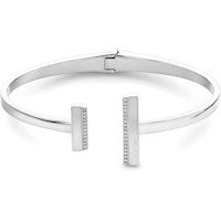 BRAZALETE DE MUJER CALVIN KLEIN MINIMALISTA CON CRISTALES Y ELEGANTE SILUETA