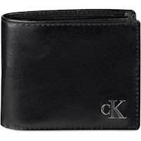 BILLETERA MINIMALISTA DE CUERO CALVIN KLEIN PARA HOMBRE CON RANURAS PARA