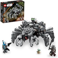 LEGO STAR WARS SPIDER TANK 75361 CON MINIFIGURAS DE THE MANDALORIAN, JUGUETE