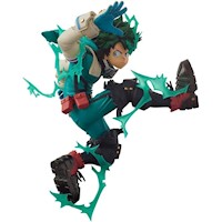 BANDAI BANPRESTO - FIGURA DE IZUKU MIDORIYA DE MY HERO ACADEMIA, VERSIÓN A