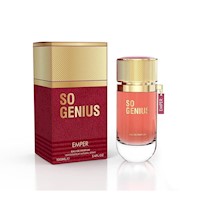 EMPER SO GENIUS PARA MUJERES, FRAGANCIA CON NOTAS DE FRAMBUESA, JAZMÍN Y