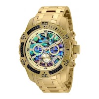 RELOJ INVICTA HOMBRE 25094 PRO DIVER SCUBA DORADO CRONÓGRAFO CUARZO JAPONÉS