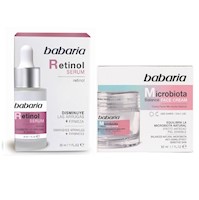 Serum Retinol + Crema Facial Microbiotina  - Babaria