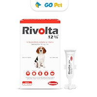 Rivolta 0.12 (10.1 - 20 Kg) x 1 Pipeta - Antipulgas y Antiparasitario para Perro