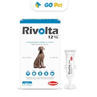 Rivolta 0.12 (20.1 - 40 Kg) x 1 Pipeta - Antipulgas y Antiparasitario para Perro