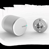 Cerradura Inteligente con Adaptador Tedee Silver Ingreso sin Llaves  - Bluetooth
