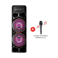 Torre de Sonido LG XBOOM RNC9 Doble Woofer Potenciador de Bajos (2023)