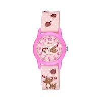 Reloj Q&Q Acuático Modelo Niña Diseño Reno