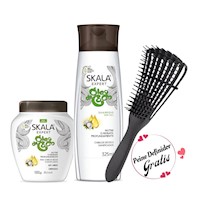 Shampoo-Mascarilla Óleo De Coco Skala + Cepillo Definidor Gratis