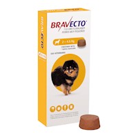 Antipulgas para Perros Bravecto desde 2kg a 4.5kg 112.5mg